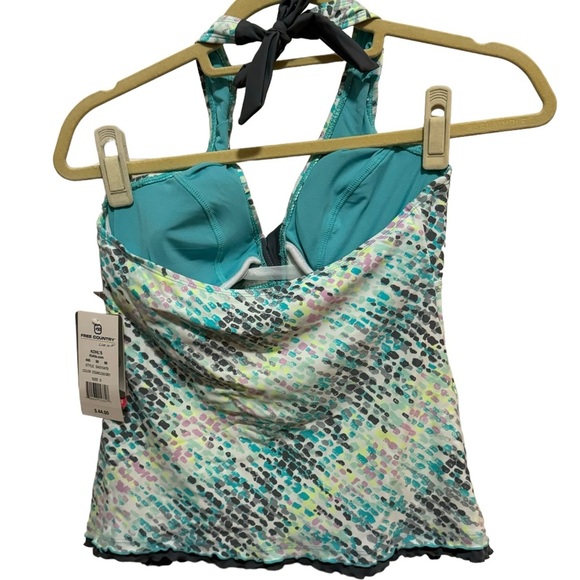 Free Country - 2 Swimsuit tops with one matching bottoms; all size Small NWT - Picture 9 of 15